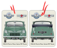 Morris Minor Tourer Series MM 1950-52 Air Freshener